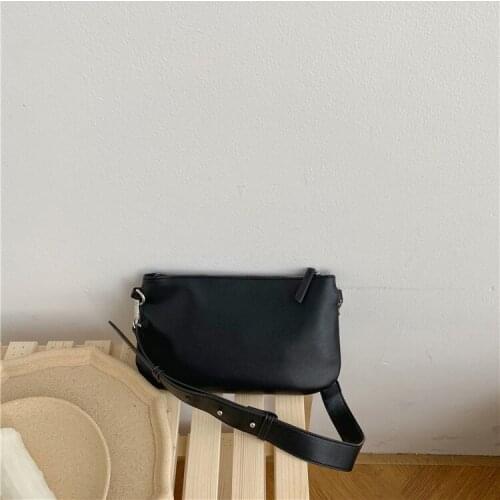 Women Fashionable personality creative slant bag one-shoulder bag PU small square bag tideSolid color All-match Free shipping