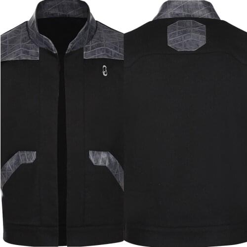 Star Cosplay Trek Picard Costume Picard Vest Coat Sleeveless Jacket Halloween Cosplay Costumes