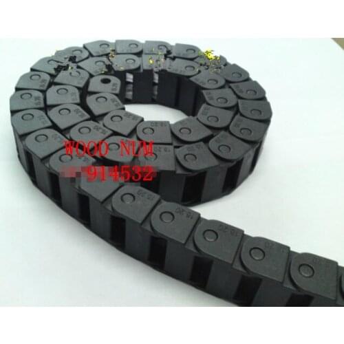 1 pcs Open Cable drag chain wire carrier 10*20mm 1000mm (40")/ Cable carrier