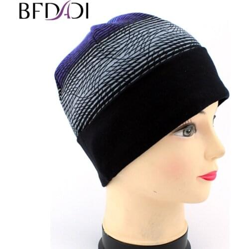 BFDADI New arrival 2020 men and women line cap hat knitted cap set of head caps Seven kinds of styles free shipping
