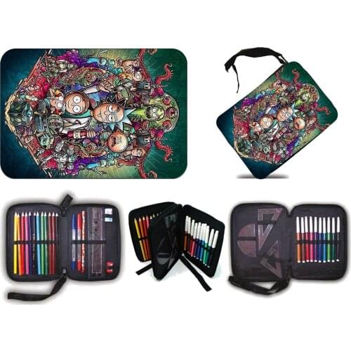 Case CHARACTERS ALIEN CARTOONS scholar case