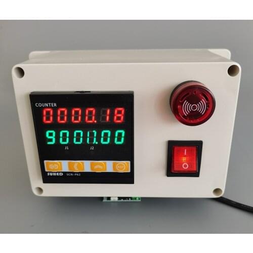 SCN-P62 Rolling Wheel Electronic Digital Meter Counter 12V/24V/220V Length Measurement Test Equipment Automatic Coder