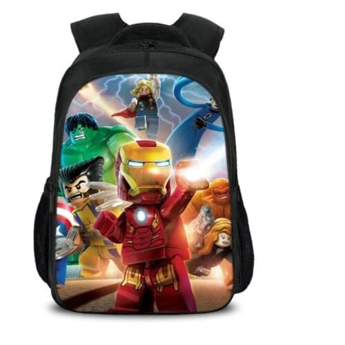 Children School Bags ninjago Game Schoolbag for Boy Backpack Game Printing Book Bag Backpack for Teenagers
