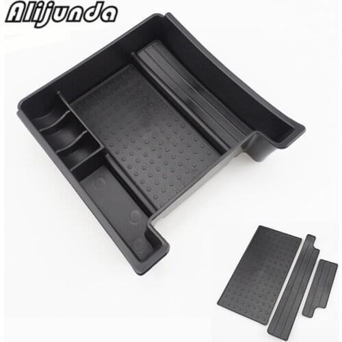 For VOLVO XC60/S60L/S60/V60 central storage box broadhurst armrest remoulded car glove storage box with mat