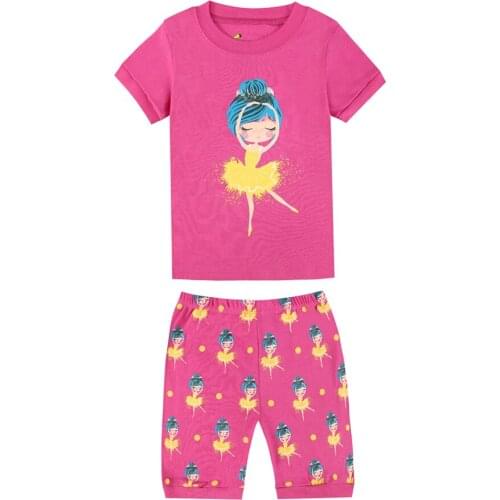 Girls Clothes Sets Summer Kids Childrens Clothing Pajama Toddler Girl Clothes Kids Clothes Boys Pyjamas Cotton Sets for Girls