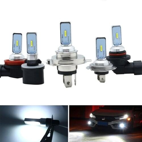 2Pcs H8 H11 Led HB4 9006 HB3 9005 881 880 H3 Fog Lights Bulb 1860SMD 1500LM 6000K White Car Driving Lamp Auto Led Light 12V 24V