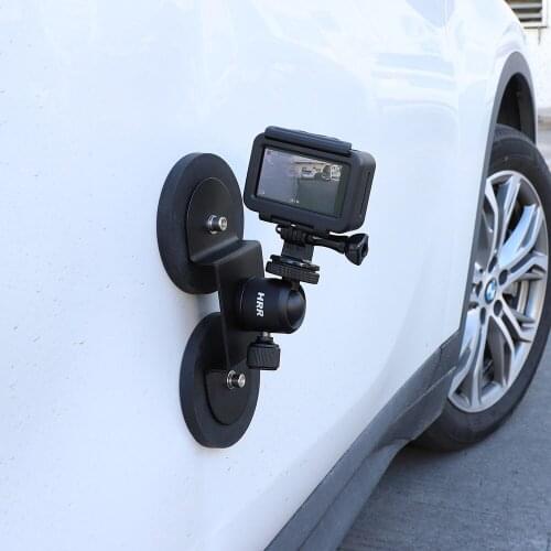 Magnet Camera Mount for GoPro Heavy-Duty Metal Car Suction Cup W/Rotation Ball Head for GoPro Hero 9 8 7 6 5 4 Insta360 DJI Osmo