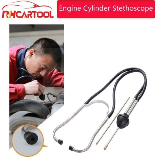 OBD2 New Car Stethoscope Auto Mechanics Engine Cylinder Stethoscope Hearing Tool Car Engine Tester Diagnostic Tool
