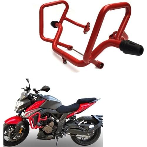 The Original Car of Loncin VOGE Stepless Locomotive LX300-6A LX300-6F 300R Was Refitted with Bumper Guard