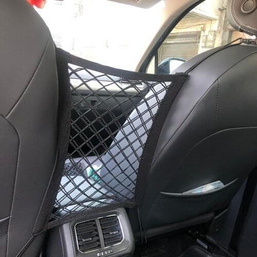 1PCS Car Interior Seat Back Elastic Mesh Net For Subaru Forester XT US-Version Outback Legacy Impreza XV Trezia BRZ Wrx Levorg
