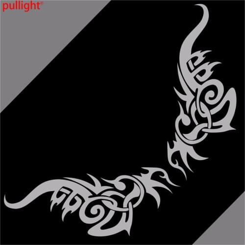 Hot Sell Car Truck Decal Vinyl Sticker Hood Decals Racing Flames Tribal