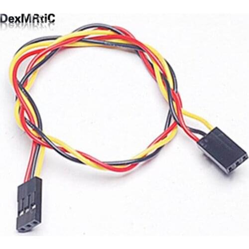 10pcs Dupont Cable 20cm Female to Female 3P to 3P Jumper Wire NEW