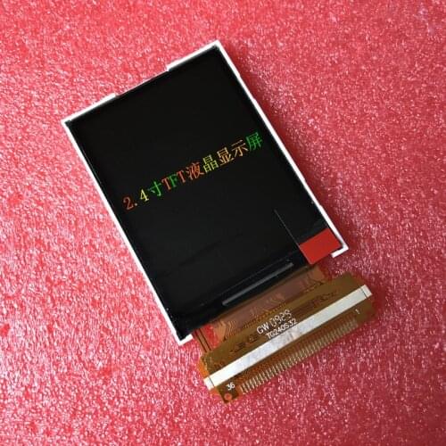 2.4 inch 36pin LCD module TFT MUC8bit display support 51 STM32 drive
