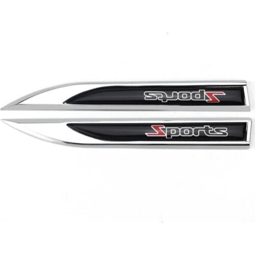 3D Car Styling Side Wing Badge Emblem Fender Sport Car Sticker For Lada Priora Sedan sport Kalina Granta Vesta X-Ray XRay