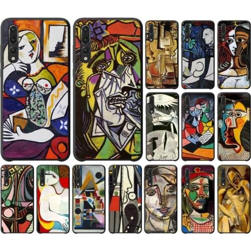 Yinuoda Picasso Abstract painting Phone Case For Huawei P9 P10 P20 P30 P40 Lite P20Pro P30Pro P40Pro Psmart