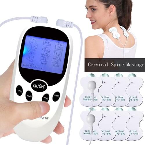 Electric Herald Tens Muscle Stimulator 6 Model EMS Acupuncture Body Massage Digital Therapy Machine Electrostimulator Body Relax