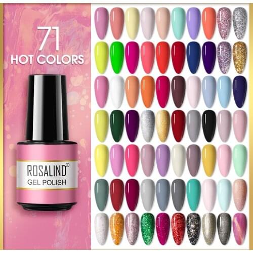 ROSALIND Cat Eye Series Nail Gel Polish 7ML Nail Art Design Manicure Semi Permanent 3D 9D Gel Hybrid Varnish Need Magnet Stick
