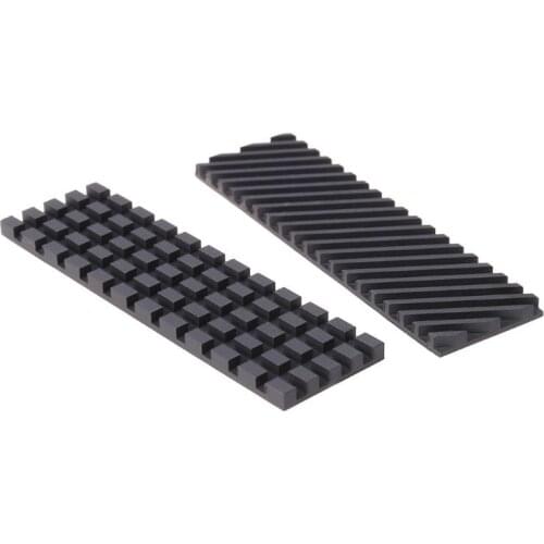 Pure Copper Graphene Heatsink M.2 NGFF 2280 PCI-E NVME SSD Thermal Pad Cooler 667C