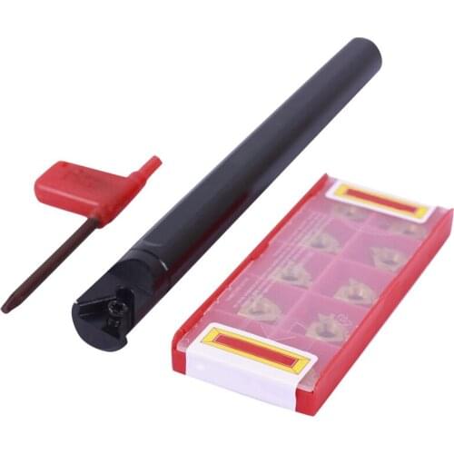 GTBL 1Pc Snr0016Q16 Threading Lathe Turning Tool Holder With 16Ir Ag60 Smx30 Inserts