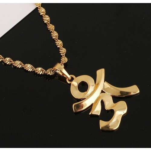 Indian OHM Hindu Buddhist AUM OM Pendant Necklace Hinduism Yoga Chain Jewelry