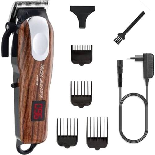 Barber Shop Professional powerful cordless hair clipper electric hair clipper beard men hair cutting machine hair cutting tool
