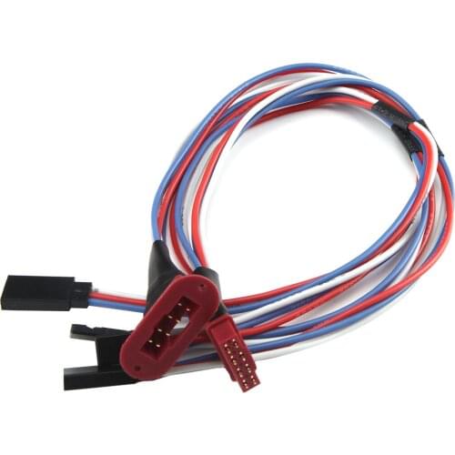 MPX 8 Pin 100 AWG Multi-Wire Servo Extension Plug 2 Wire 3 Wire Male Female Plug For RC Airplane Model Aircraft