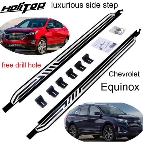 New arrival side bar step nerf bar foot board pedals for Chevrolet Equinox 2018 2019 2020,most popular style,very stable quality