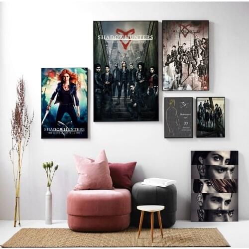 Shadowhunters The Mortal Instruments Posters And Prints Canvas Art Painting Wall Pictures For Living Room Decoration Home Decor