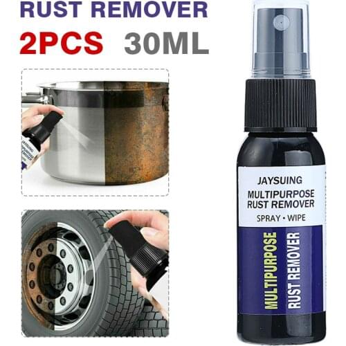 2Pcs 30ml Multifunctional Rust Inhibitor Rust Remover Derusting Spray Car Cleaning Accessories Metal Polish Spray