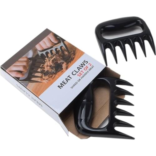 Tableware Meat Splitter Bear Claw Shredder Barbecue Fork Heat Resistant BBQ Ultra Sharp Blades Separator