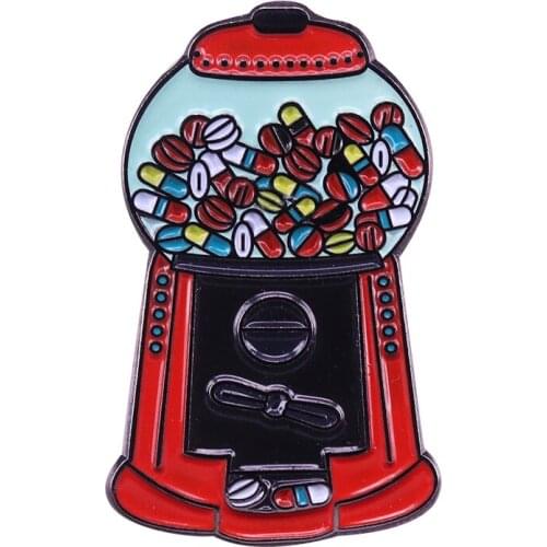 Vintage Gumball Machine Pin kids favourite sweet candy brooch adding your whimsical touch