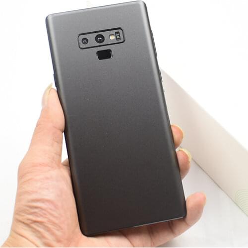 Ice Film Back Film Full Coverage For Samsung Galaxy S10 Plus S10E Note 9 8 S7 Color Matte Back Protective Sticker With Gift