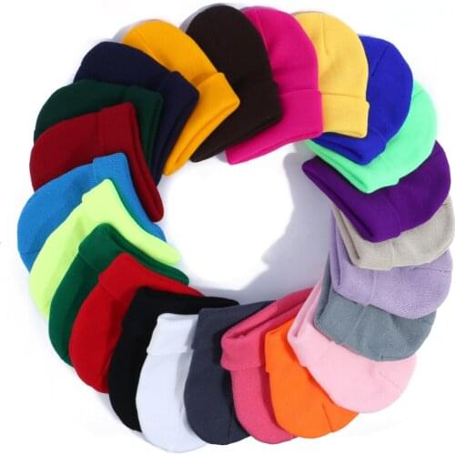 Snowy Winter Hats For Women Knitted Solid Cute Hat Ladies Girls Autumn Female Fitness Climbing Caps Warmer Bonnet Casual Cap