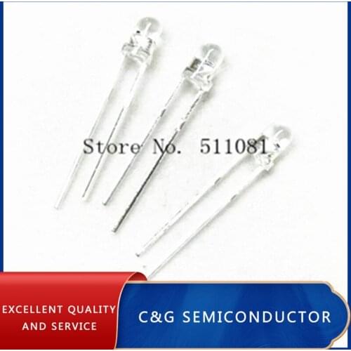 100pcs 3mm RGB 7 color fast flash LED light-emitting diode (LED) New products and ROHS