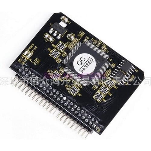 100pcs Secure Digital SD/SDHC/SDXC/MMC Memory Card to IDE 2.5" 2.5 Inch 44P 44 Pin Male Adapter SD 3.0 Converter
