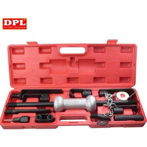 13PC Heavy Duty Dent Puller w/10lbs Slide Hammer Auto Body Truck Repair Tool Kit