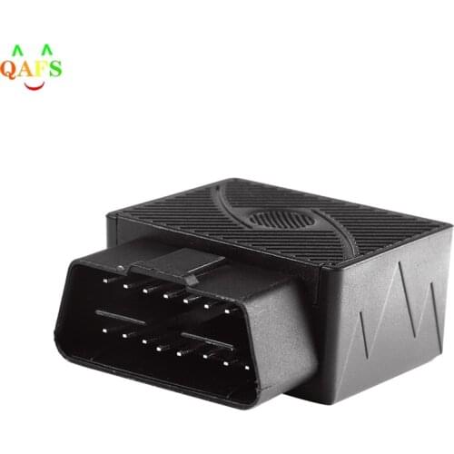 Mini OBD2 16 PIN interface china gps locator with Software & APP Plug Play OBD GPS Tracker Car GSM OBDII Vehicle Tracking Device