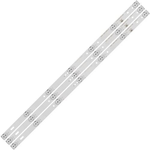 3PCS LED backlight strip for HL-00320A28-0701S-04 A3 D3 32LEM-1009/T2C 180.DT0-32D900-0H LE-32D7 JSL 32lem-1007/t2c CX315DLEDM