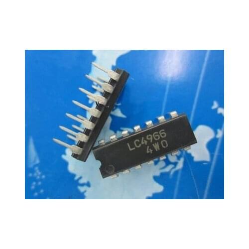 5pcs/lot LC4966 4966 DIP-14 In Stock