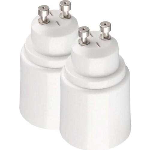 1Pc GU10 E27 LED Light Bulb Adapter Lamp Holder Converter Socket Light Bulb Lamp Holder Adapter Plug Heat-resistant Material