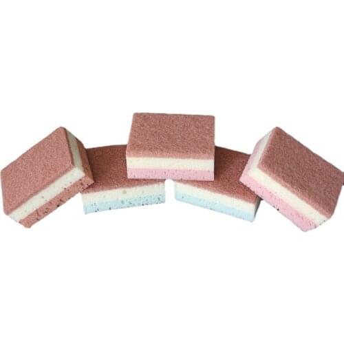 Oil Free Kitchen Tableware Dishwashing Magic Sponge Cleaning Cloth