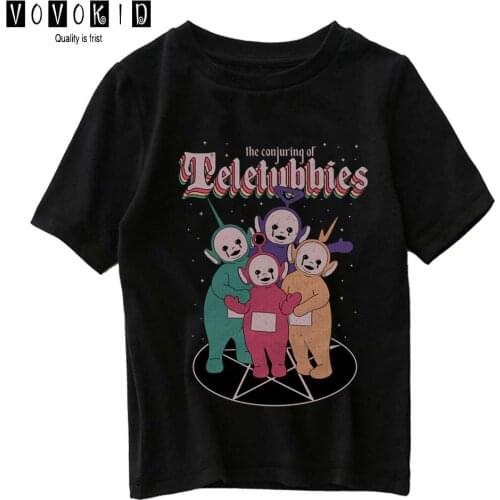 Chlidren Little Girl Boy Cute Cartoon Sweet Girls Japanese Streetwear T-shirt Summer Top Funny BabyT Shirt Cartoon Shirt