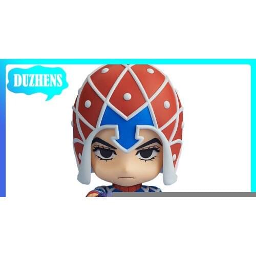 JoJos Bizarre Adventure Original Japanes GUIDO MISTA Q version figma PVC Action Figure Anime Figure Model Toys Doll Gift