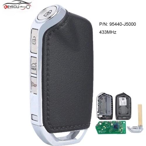 KEYECU P/N: 95440-J5000 Smart Remote Key Fob for Kia Stinger 2018 2019 2020 Proximity FCCID: TQ8-FOB-4F15