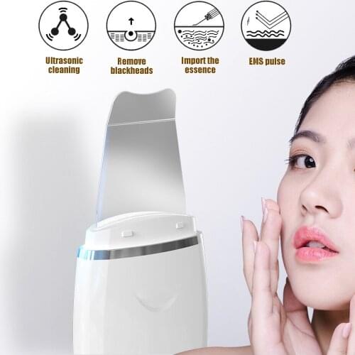 Beauty Ultrasonic Charging Vibration Cleaner Skin Cleaner Facial Cleaner Peeling Blackheads Remove Pore Cleaner Facial Cleaner
