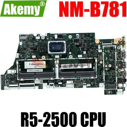 For Xiaoxin Air Lenovo Yoga 530-14ARR Laptop motherboard PN:5B20R47697 NM-B781 With Ryzen 5 2500 CPU DDR4 100% Fully Tested