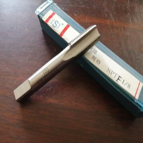 Free shipping cheap&good quality 1pc HSS NPTF 1/8"- 27 Pipe Taper Tap hss machine taps for pipes inner threading making