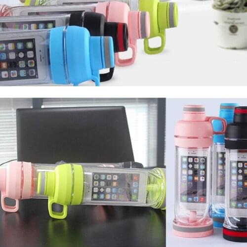 Multifunctional Portable Drinking Bottle Leakproof Sealed Cup Phone Invisible ASD88