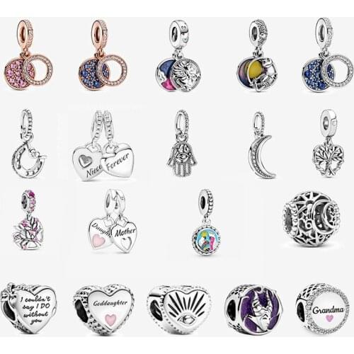 2020 New Fashion All-match High-quality Charms, Shiny And Charming Crystal Original Diy Jewelry For Ladies Exquisite Gifts