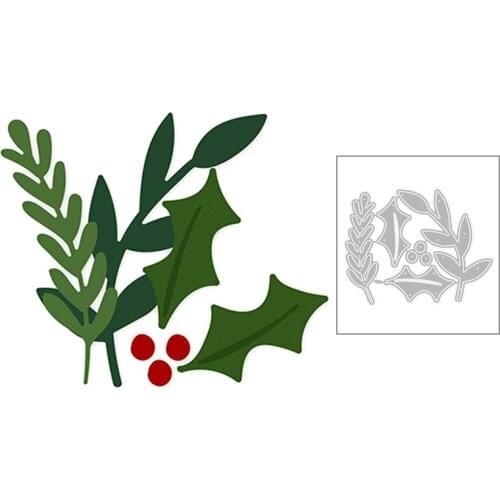 2020 New Plant Decoration Leaf Flower and Leaves Embossing Metal Cutting Dies For DIY Making Greeting Card Scrapbooking No Stamp